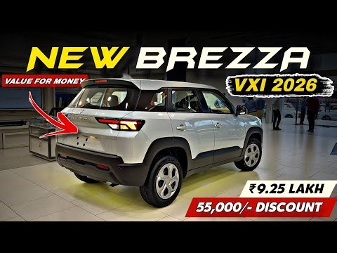 Newly Updated Maruti Brezza Vxi 2026 Model😍Value For Money | Features Price | Detail Review |