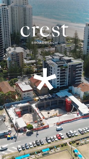 Construction is well underway at Crest. 2 & 3 bedroom apartments from $1,199,900. So close to the action, you can feel it. | Morris Property Group | Facebook