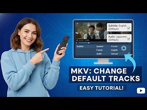 How to Change Default Audio and Subtitle Tracks in MKV Files - MkvDefaultTrackChanger