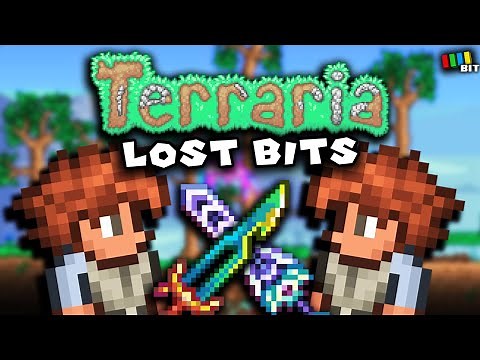 Terraria LOST BITS | Unused Content & Removed Items [TetraBitGaming]