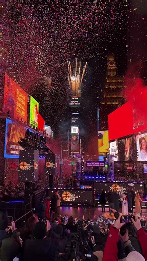 Welcome 2026! | time square new year