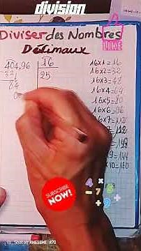 How to divide decimal numbers? #shortvideo #mathstricks