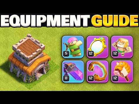 RANKING ALL Hero Equipment at TH8 in Clash of Clans