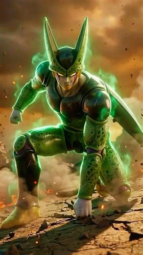 The Moment Cell and Vegeta Came Face to Face