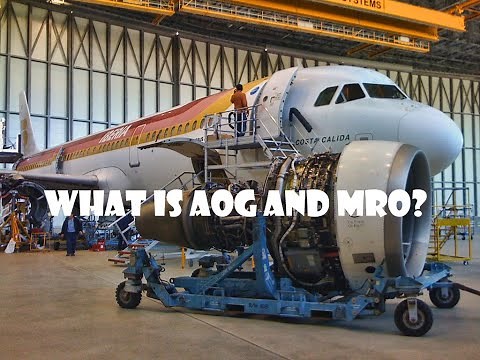 What is AOG and MRO in Aircraft Maintenance?