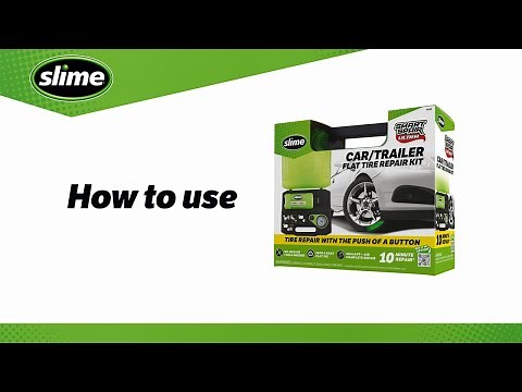 How To Use the Slime Smart Spair Ultra Flat Tire Repair Kit