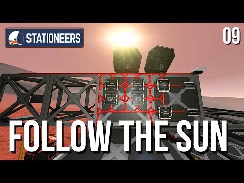 Dual Axis Solar Tracking on Mars in Stationeers