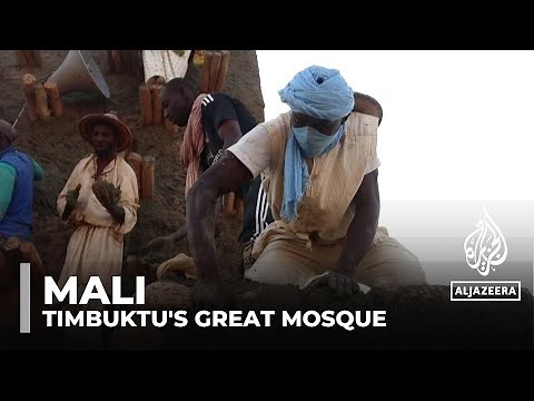 Timbuktu's great mosque: Annual festival restores historic site