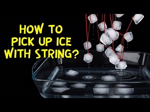 Why Does Ice Stick to String? Ice Fishing Science Experiment — Salt & Ice Trick!