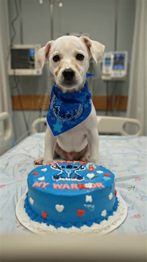A Heartfelt Birthday Celebration for a Brave Puppy