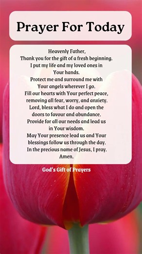 POWERFUL MORNING PRAYER : PROTECTION, PEACE & ABUNDANCE