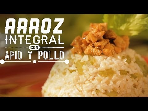 ¿Cómo preparar Arroz Integral con Apio y Pollo? - Cocina Fresca