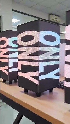 Mesmerizing LED Cubes in Action | Inside a Cutting-Edge #leddisplay Factory