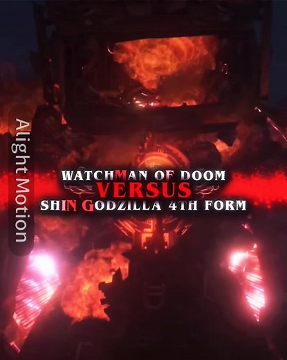 Watchman of Doom vs Shin Godzilla: Pain and Destruction