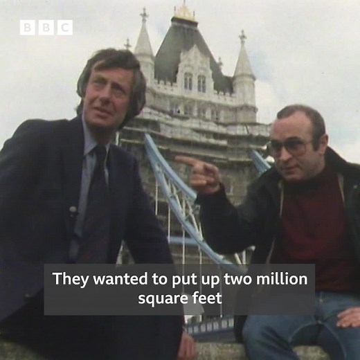 #OnThisDay in 1982 actor and proud Londoner Bob Hoskins took Barry Norman on a riverside walk along London's South Bank, where he made his feelings pretty clear on how he thought the redevelopment of the area was going. Link in the comments to the full interview. | BBC Archive