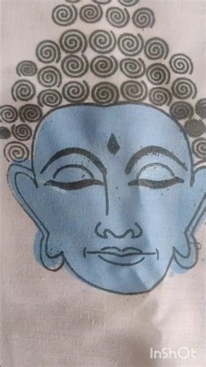 aap ko mera homemade textile print kaisa laga🙏♥️#textileprint #diy