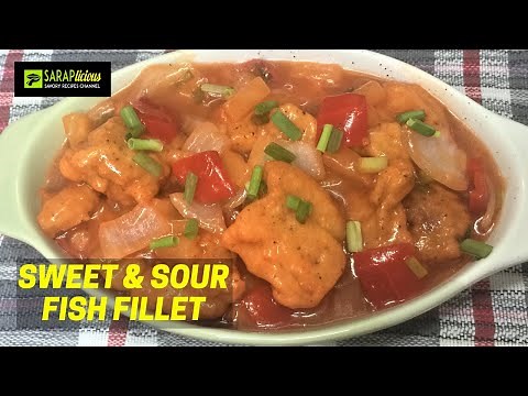 Sweet and Sour Fish Fillet using Cream Dory