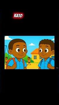 Learn Luganda with Kids cartoon. Do you want to play?