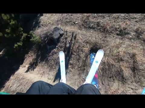 super fart bubble skiing