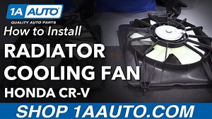 How to Install Radiator Cooling Fan 2007-09 Honda CR-V