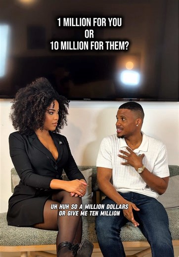 What would you do? 1 million for you? OR 10 million for them? Ft @daleelliottjr Full interview on Jessleewong YouTube! 🔥 #jamaicantiktok #jamaicantiktok🇯🇲viral