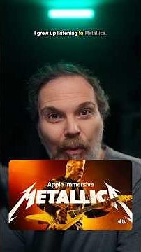 Metallica concert on Apple Vision Pro!
