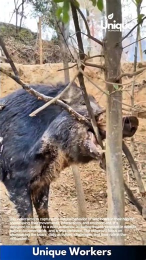 Wild boars: observing wild boars in nature