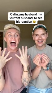 702K views · 14K reactions | Calling My Husband My ‘CURRENT HUSBAND’ To See His Reaction  #prank #comedy #couple | Matthew and Ryan | Facebook