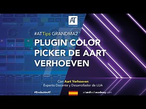 Color Picker plugin de Aart Verhoever para GrandMA2.