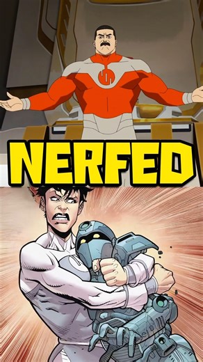 These are the Viltrumites that got nerfed in the show #invincible #comics #shorts