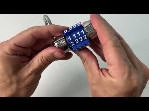 Master Lock 1523D: How to set Combo On This Lock