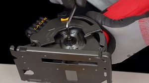 Circular Saw, Corded 4 Amps, 480W/3700RPM Mini Compact Circular Saw, with Laser Guide Scale Ruler/ Vacuum Port 3 Blades for Cutting Wood Tile Plastic Soft Metal