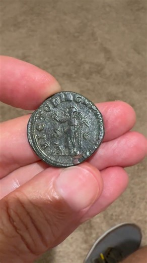 3.8K views · 121 reactions | Date: 236 - 238 Denomination: Sestertius Mint; Rome Obverse: MAXIMINVS PIVS AVG GERM: Bust of Maximinus I, laureate, draped, cuirassed, right Reverse: VICTORIA GERMANICA S C: Victory, winged, draped, standing left, holding wreath in extended right hand and palm in left hand; at her feet, seated captive | L5 | Facebook
