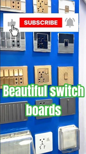 Modern Electricity Switch Board Design Ideas |Stylish#shorts #interiordesign #switchboard #beautiful