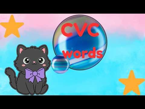 Learn CVC Words | Sound, Blend and Read Simple Sentences 📚✨