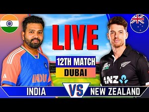 INDIA vs NEW ZEALAND , Today Match | Live Cricket Match Today | IND vs NZ Match Live Analysis
