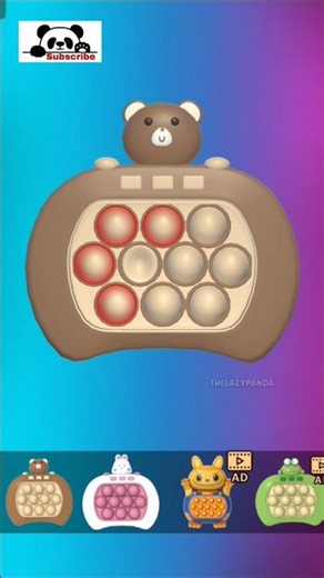 Panda Pop It Relaxation 🐼✨ #shorts #popit