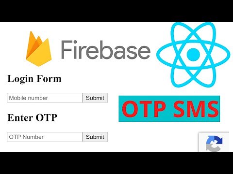 How to send OTP using React and Firebase | One Time Password | ReactJS