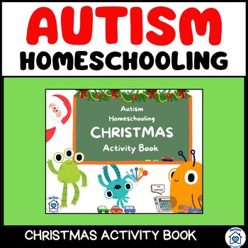 Christmas Communication & Activity Book for AAC   Special Education   Autism