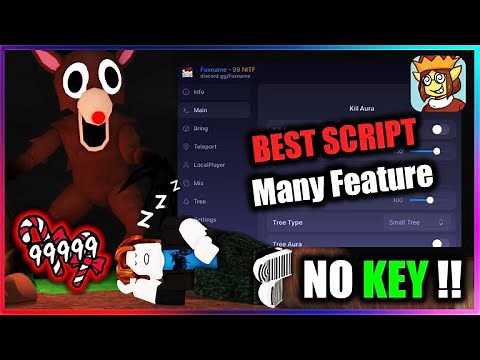 🎄 99 Nights in the Forest Script - GODMODE, BRING ITEMS, KILL AURA (NO KEY!!)