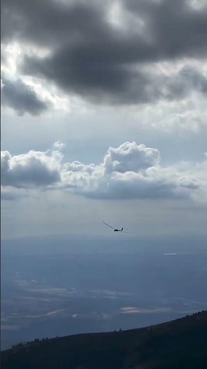 Alpine Ridge Soaring Gliders | Smooth Silent Flight Over Mountain Slopes