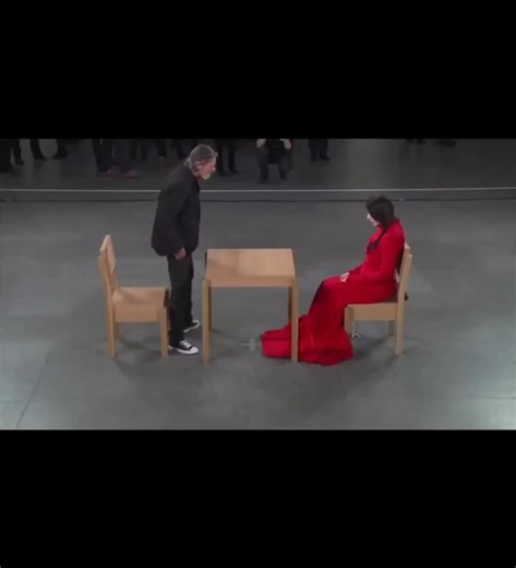 The Pink Lemonade | The Artist is Present. In 2010, at the MoMA in New York, Marina Abramovió performed a live art piece in which she sat silently across... | Instagram