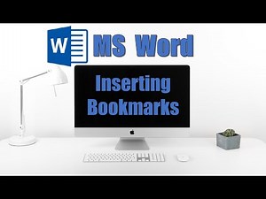 How to Insert Bookmarks