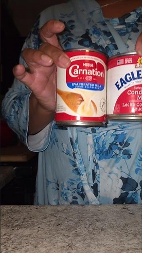 Evaporated milk vs Sweetened condensed milk #teachablemoments #youtubeshorts