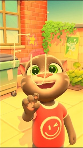 Talking Tom Cat RAINBOW COLORS Effect - 4 Clones SAME Thing Satisfying Gameplay