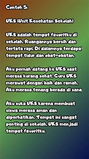 CONTOH TEKS DESKRIPSI TEMPAT FAVORIT DI SEKOLAH