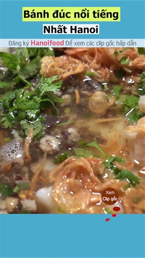 Bánh đúc ngon nổi nhất Hà NỘi #hanoifood