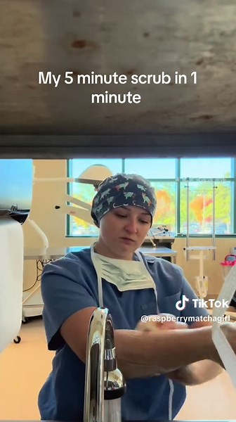 My Quick 5 Minute Scrub Technique for Operating Room