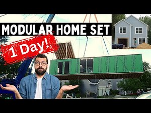 Modular Home Set in One Day
