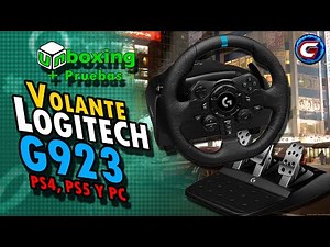 Volante Logitech G923 (PS4,PS5 yPC) | Unboxing + Pruebas 🚗